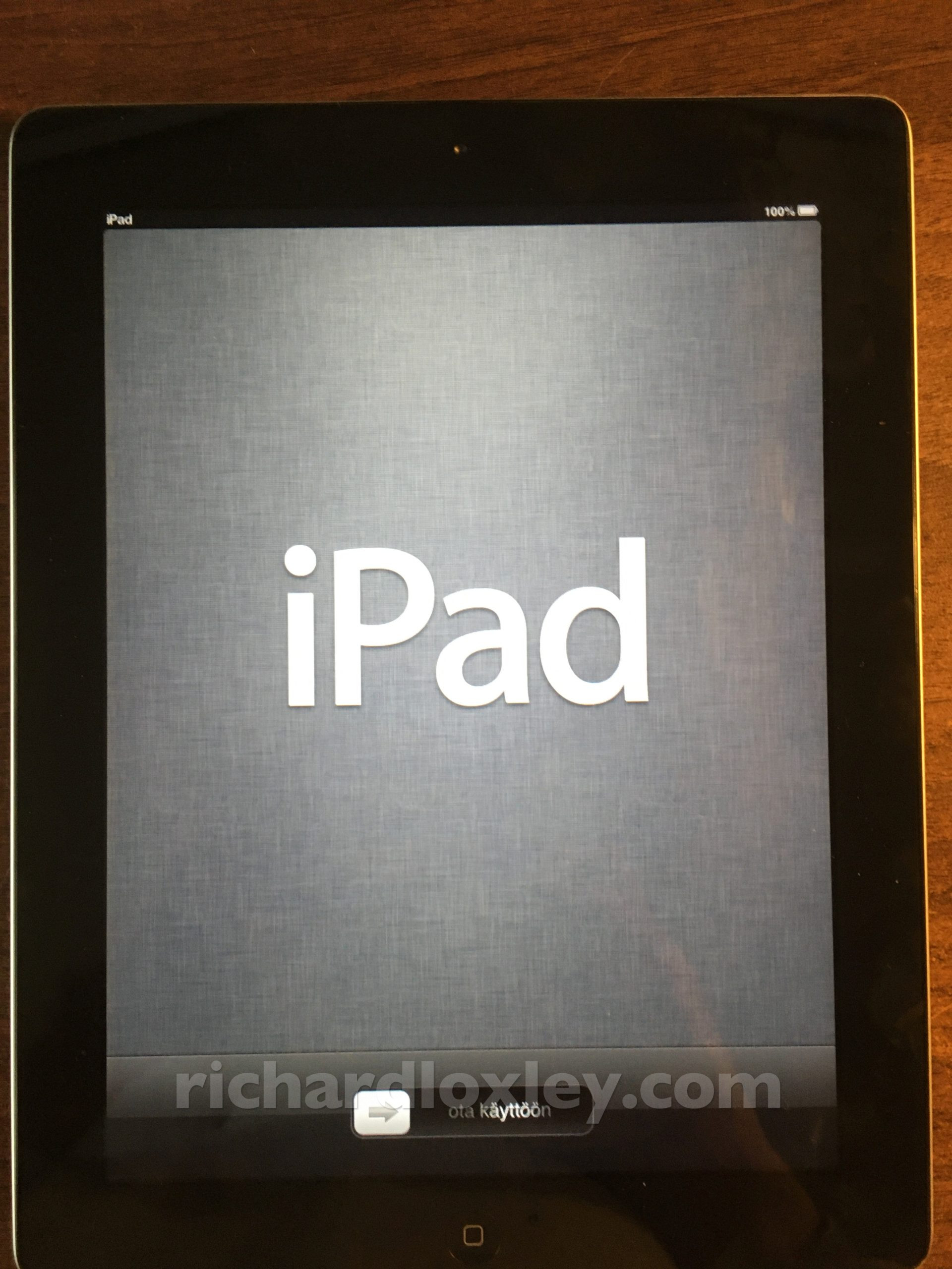 How I downgraded my iPad 2 to iOS 6.1.3 | Richard Loxley Ltd